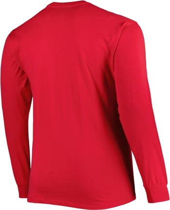 PROFILE Men's Red St. Louis Cardinals Big & Tall Long Sleeve T-Shirt