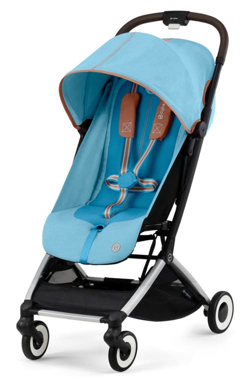 CYBEX ORFEO Compact Lightweight Travel Stroller in Beach Blue at Nordstrom