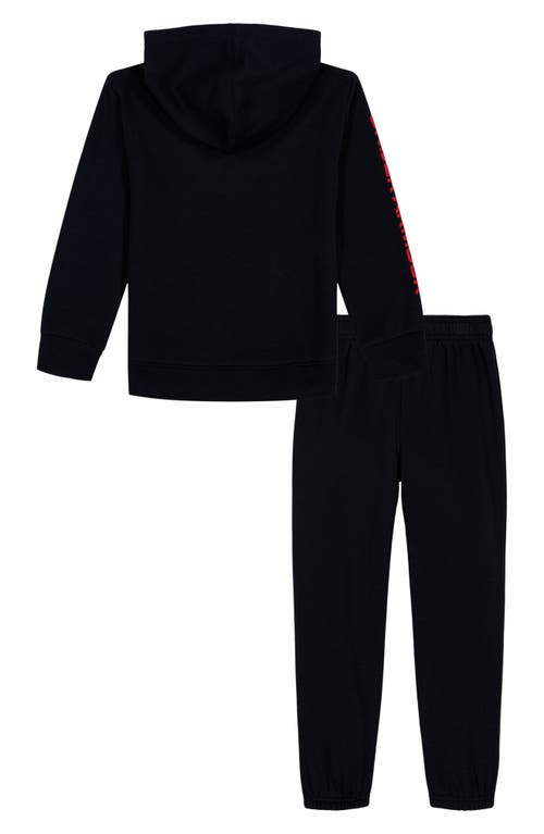 Under Armour Kids' Rival Pullover Hoodie & Joggers Set In Black