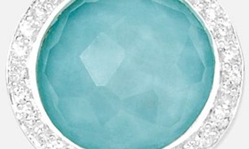 Shop Ippolita Rock Candy In Silver/turquoise