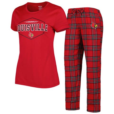 Concepts Sport Women's Louisville Cardinals Piedmont Flannel
