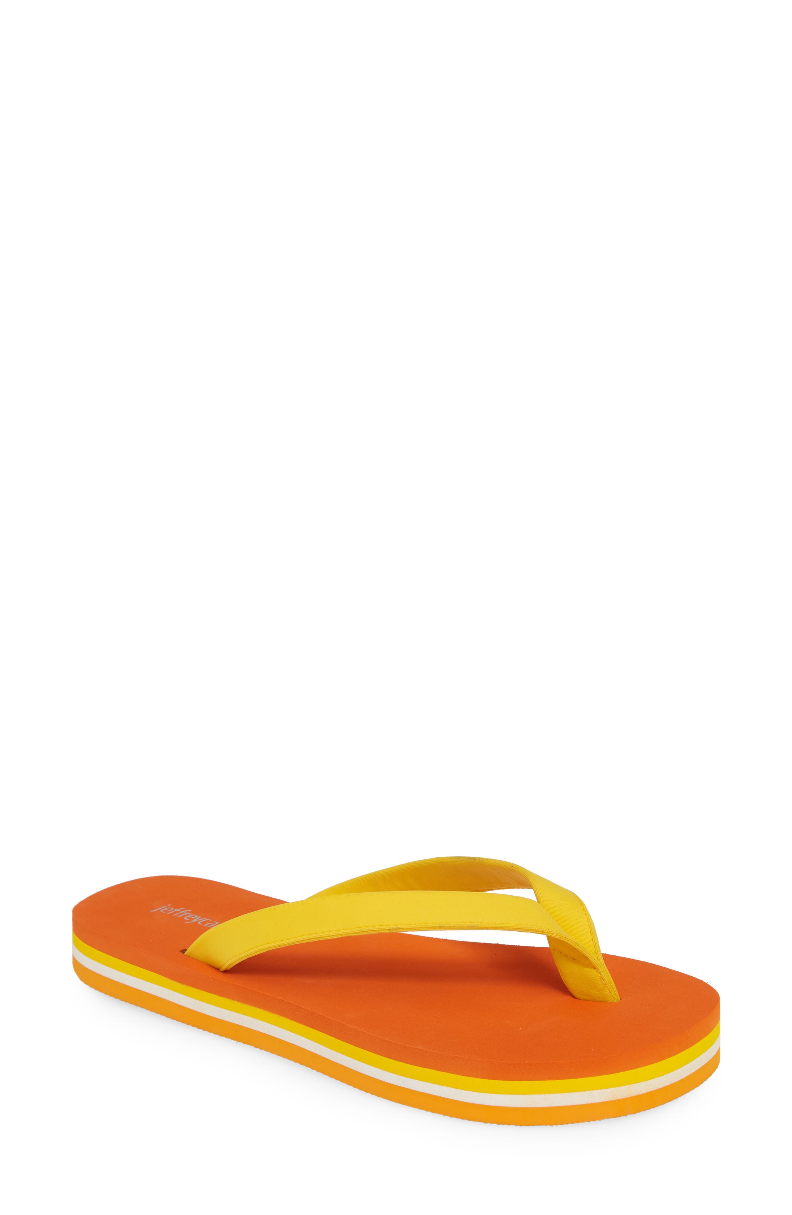 Jeffrey Campbell Surf Flip Flop, Orange