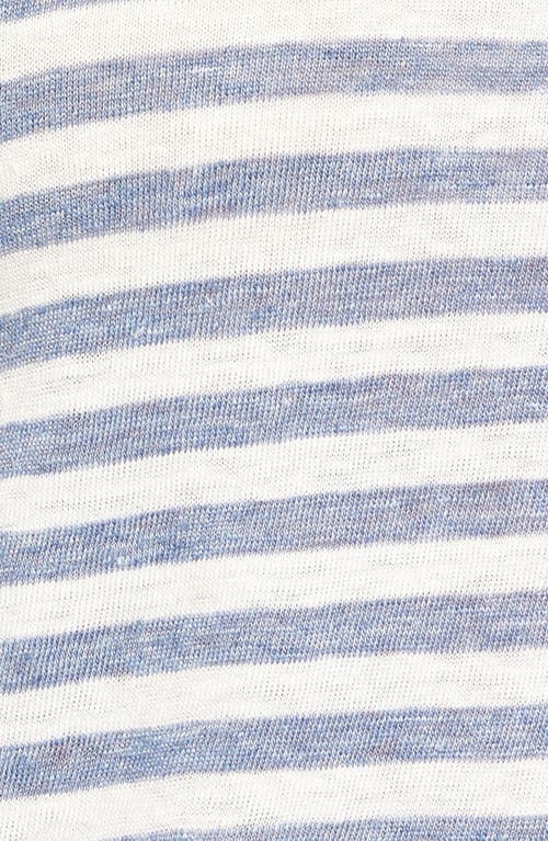 Ag Carmen Cotton Tank In Heather Blue/powder