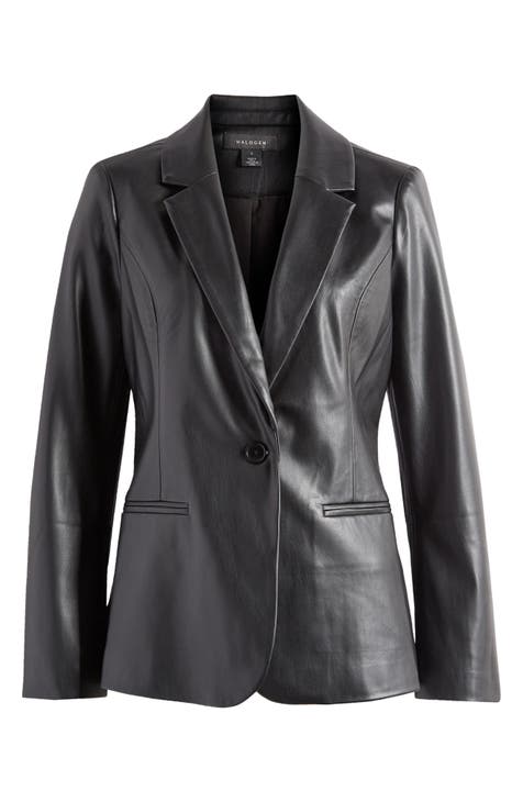 women leather blazers | Nordstrom