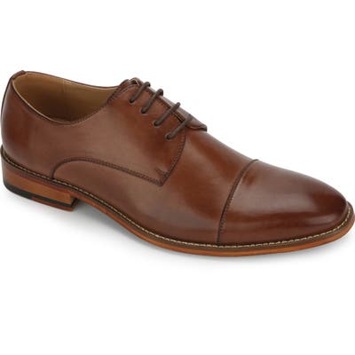 Reaction Kenneth Cole Blake Cap Toe Derby, Ivory