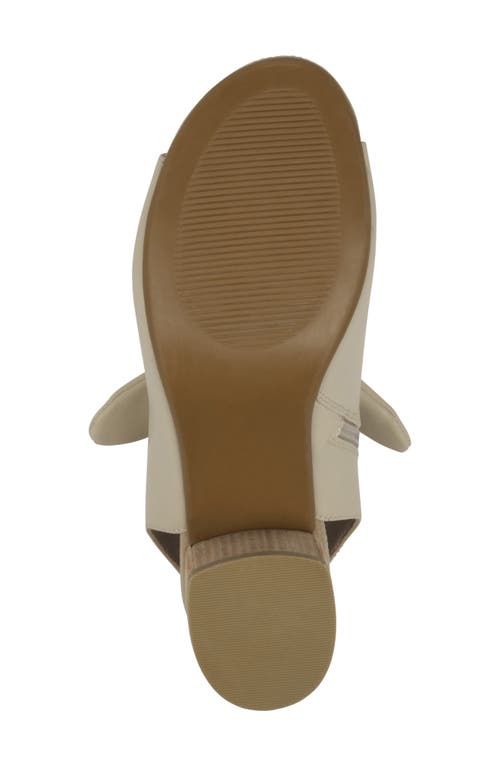 Good Choice New York Kimora Bow Block Heel Bootie In Beige