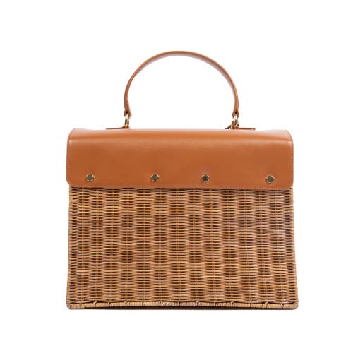 Modern Picnic The Large Luncher In Brown Wicker