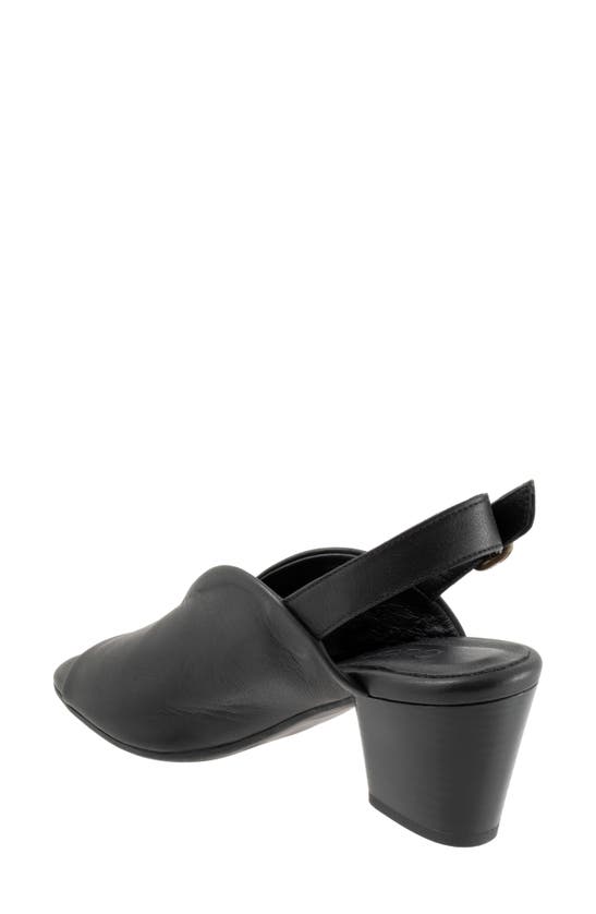 Bueno Clare Slingback Sandal In Black