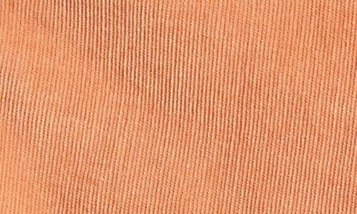 Treasure & Bond Kids' Frayed Corduroy Utility Shorts In Rust Clay