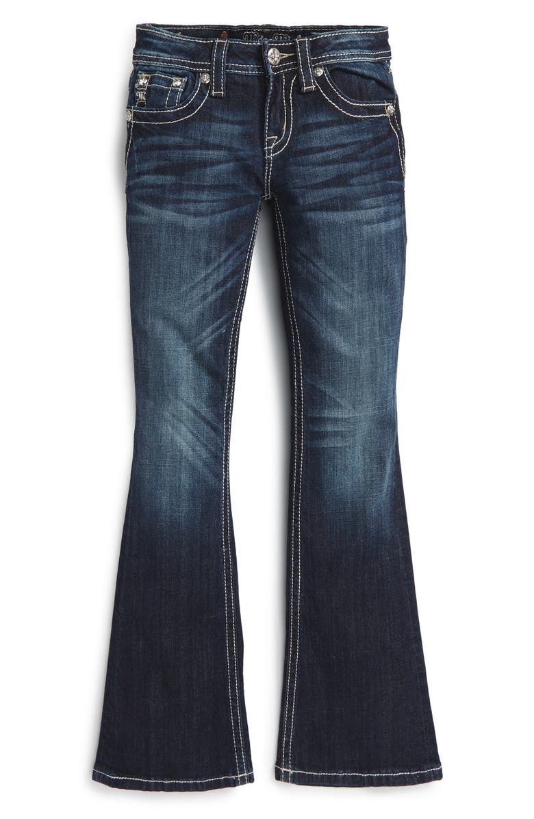 Miss Me Embellished Western Bootcut Jeans (Big Girls) | Nordstrom