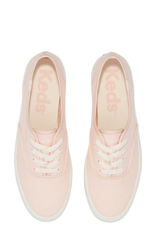 Shop Keds ® Champion Sneaker In Light/pastel Red Canvas