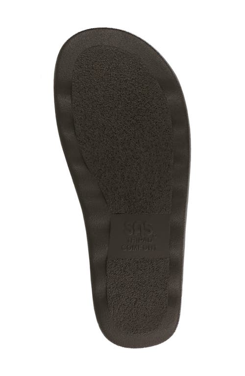 Sas Relaxed Slingback Sandal In Black