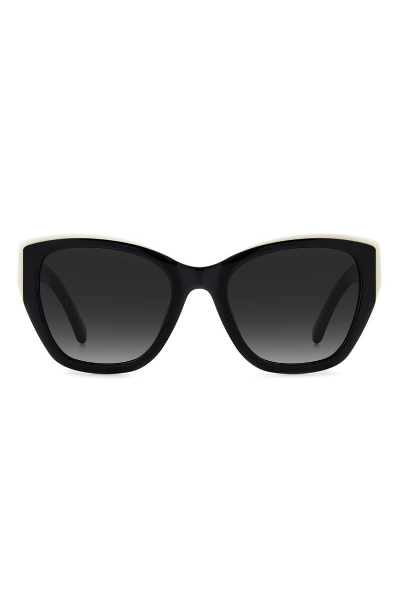 kate spade new york yolanda 51mm polarized gradient cat eye sunglasses |  Nordstrom