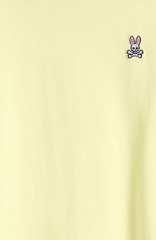 Shop Psycho Bunny Kids' Classic Pima Cotton Crewneck T-shirt In Luminary Green