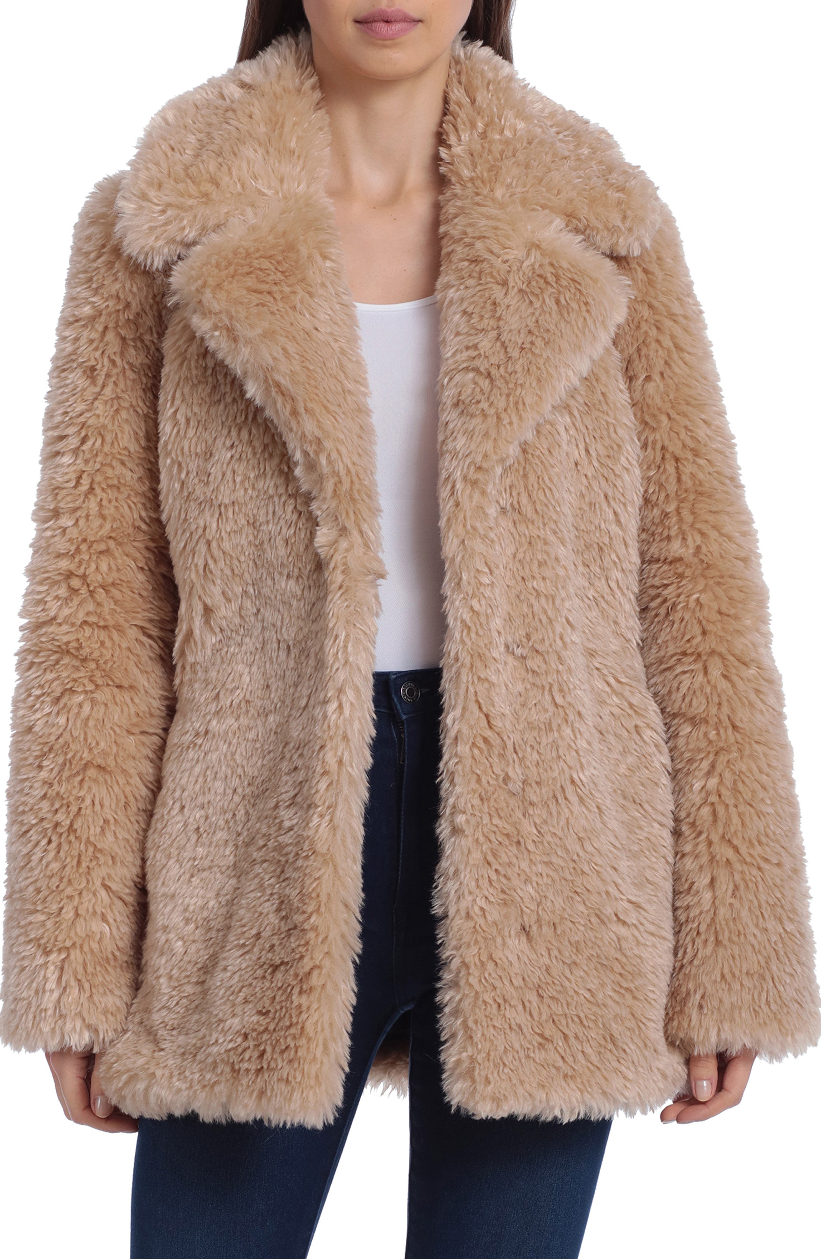 faux fur jackets for womens