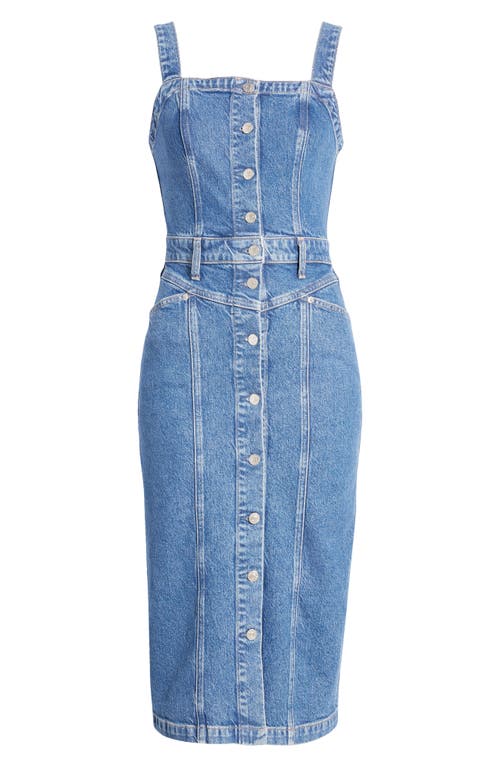 Rails Malibu Denim Midi Dress In Mazarine