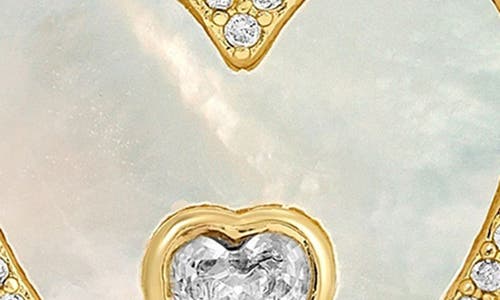 Joy Dravecky Vivian Heart Pendant Necklace In Gold