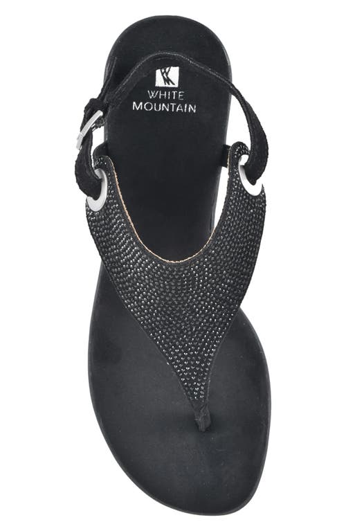 Shop White Mountain Footwear White Mountain London 2 Sandal In Black/multi