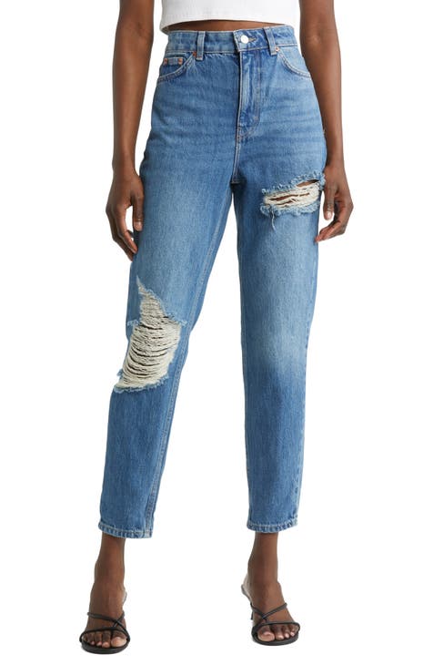 Women's Topshop Ripped & Jeans