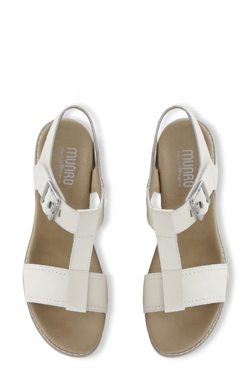 Munro Mel Sandal In Latte