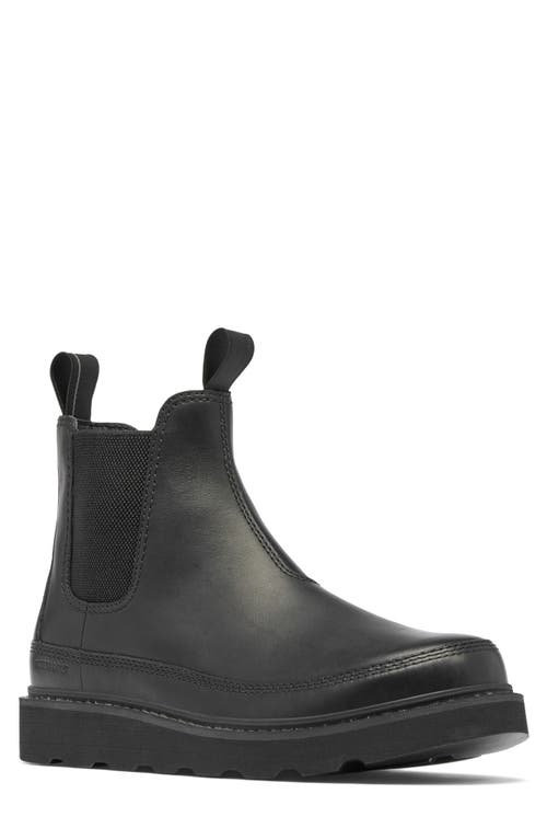 Sorel Slabtown 62 Waterproof Chelsea Boot In Black