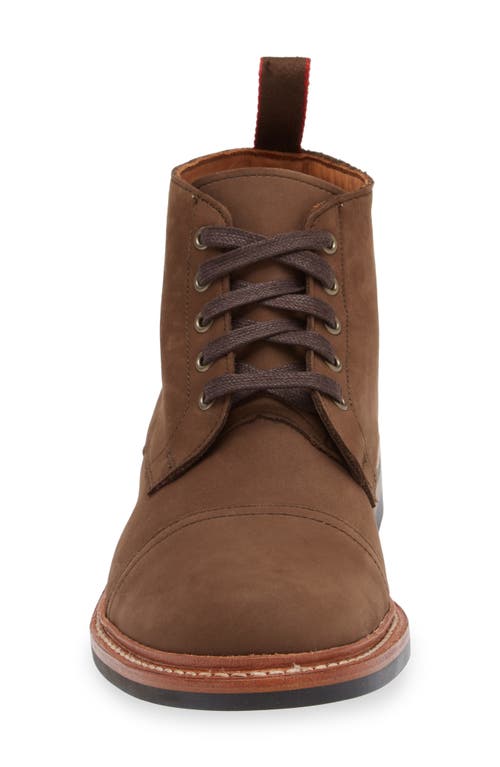 Allen Edmonds Patton Boot In Brown Suede