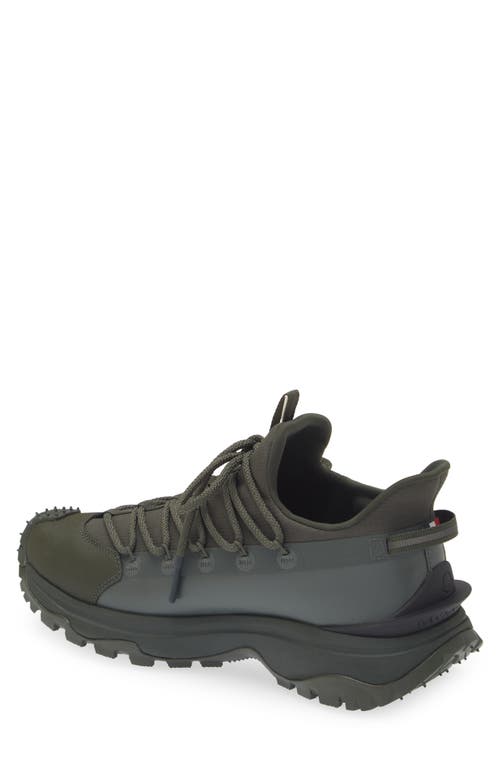 Moncler Trailgrip Lite 2 Hiking Sneaker In Dark Ripe Olive