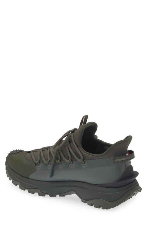 Shop Moncler Trailgrip Lite 2 Hiking Sneaker In Dark Ripe Olive