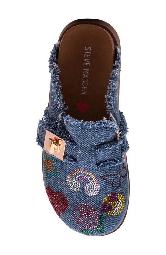 Steve Madden Kids' Jmoney Clog In Denim