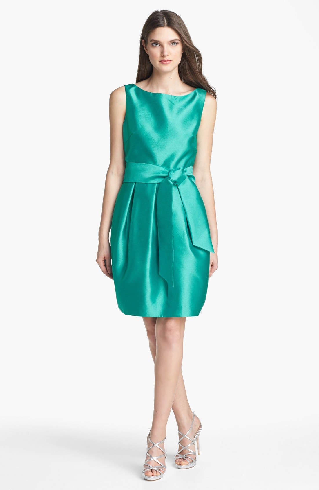 Eliza J Satin Sheath Dress Nordstrom