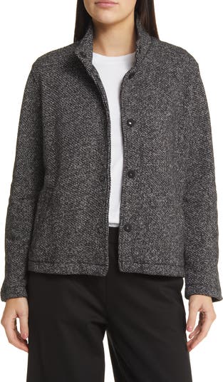 Eileen fisher boucle on sale jacket