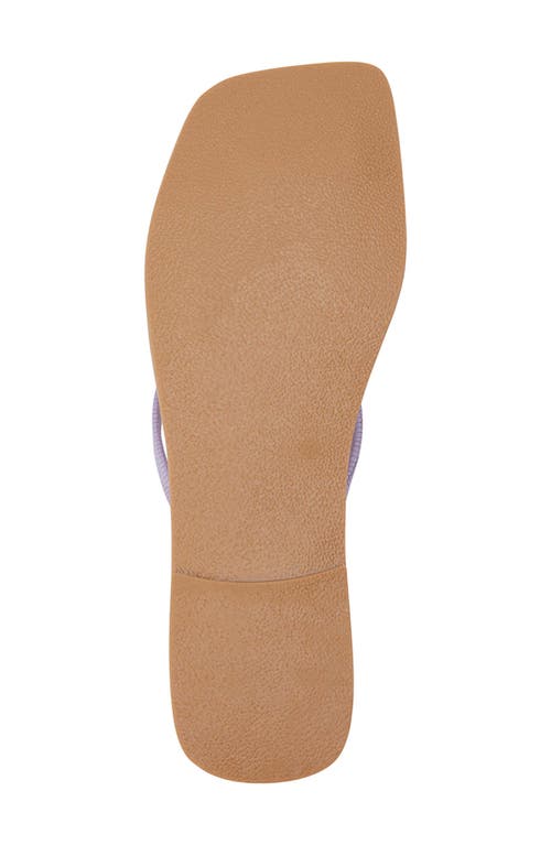 Shop Beach By Matisse Bungalow Flip Flop In Lavender Lizard