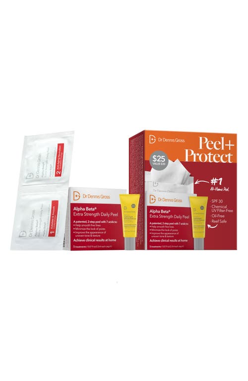 Dr. Dennis Gross Skincare Peel + Protect Skin Care Set