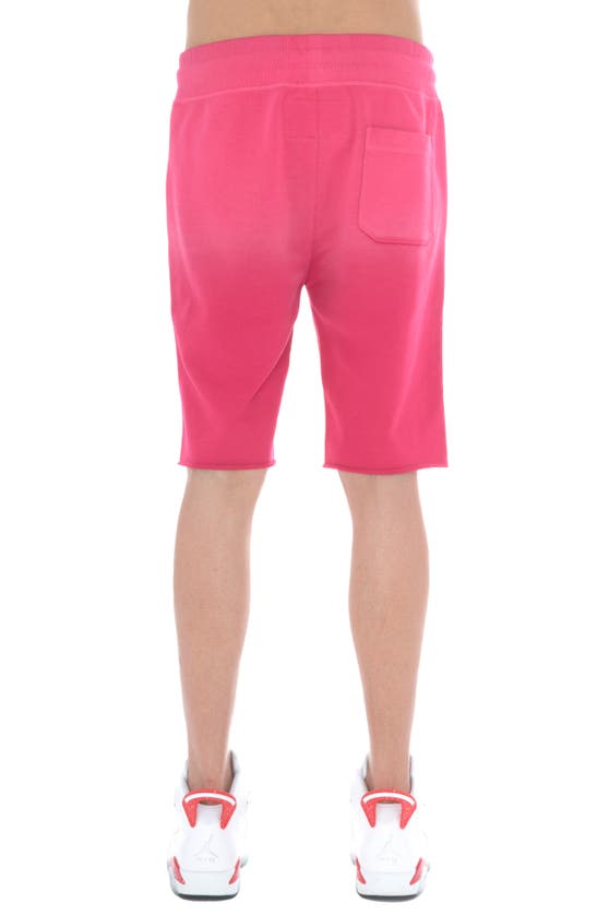 Cult Of Individuality Sweatshorts In Vintage Red In Vintage Red
