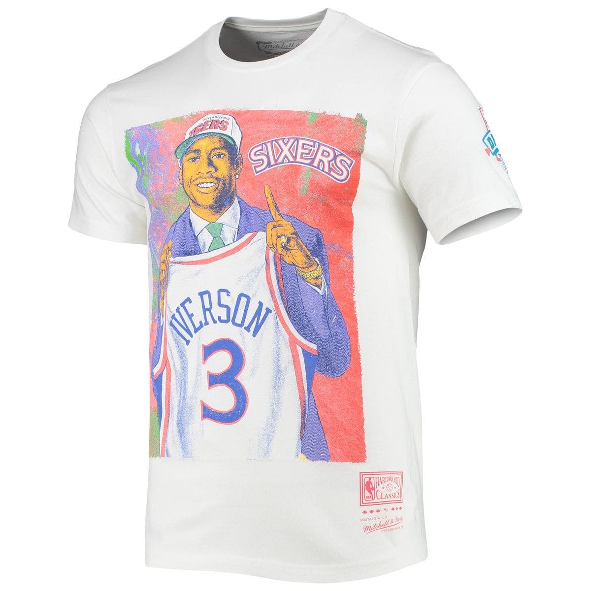 Mitchell \u0026 Ness Allen Iverson White 