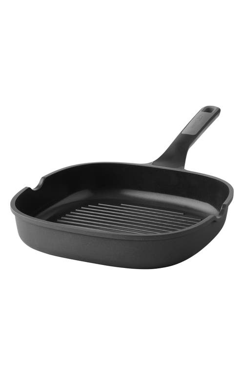 Berghoff Leo Stone Non-stick Grill Pan In Black