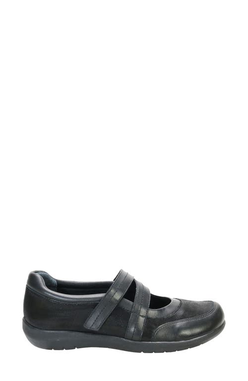 Shop David Tate Gentle Flat In Black Combo