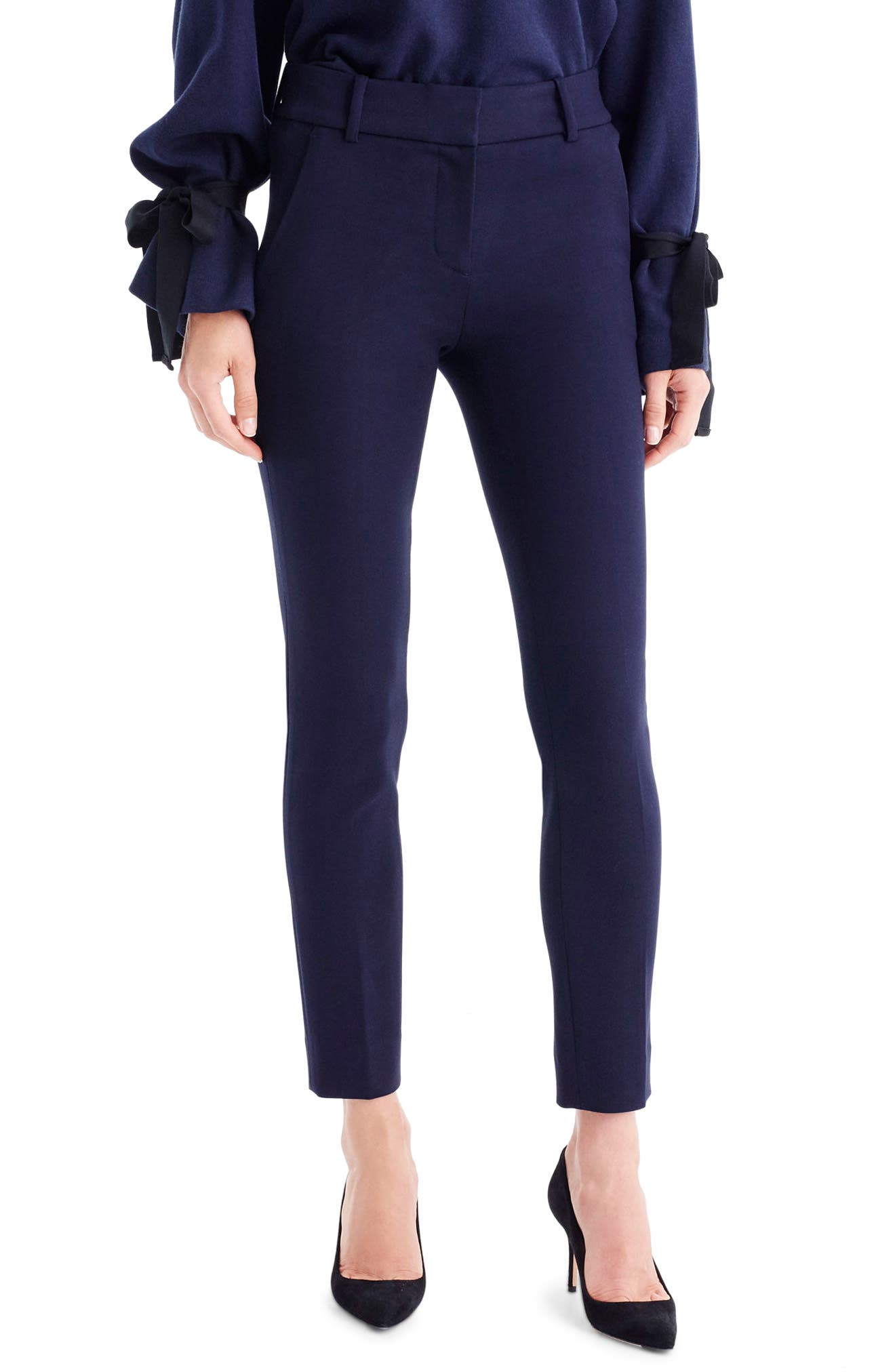 J.Crew Cameron Four Season Crop Pants (Regular & Petite) Nordstrom