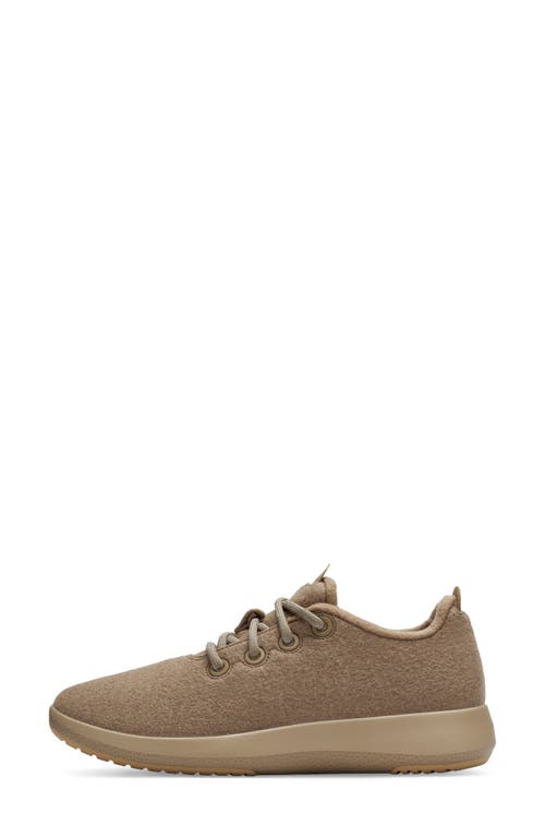 Shop Allbirds Mizzles Wool Water Repellent Running Sneaker In Hazy Beige