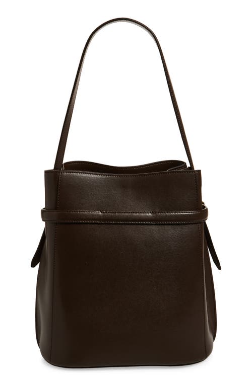 Totême Belted Bucket Bag In Bark