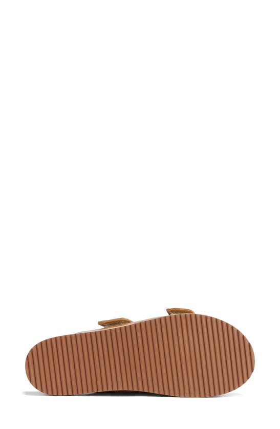 Shop Nisolo Ella Go-to Platform Slide Sandal In Almond