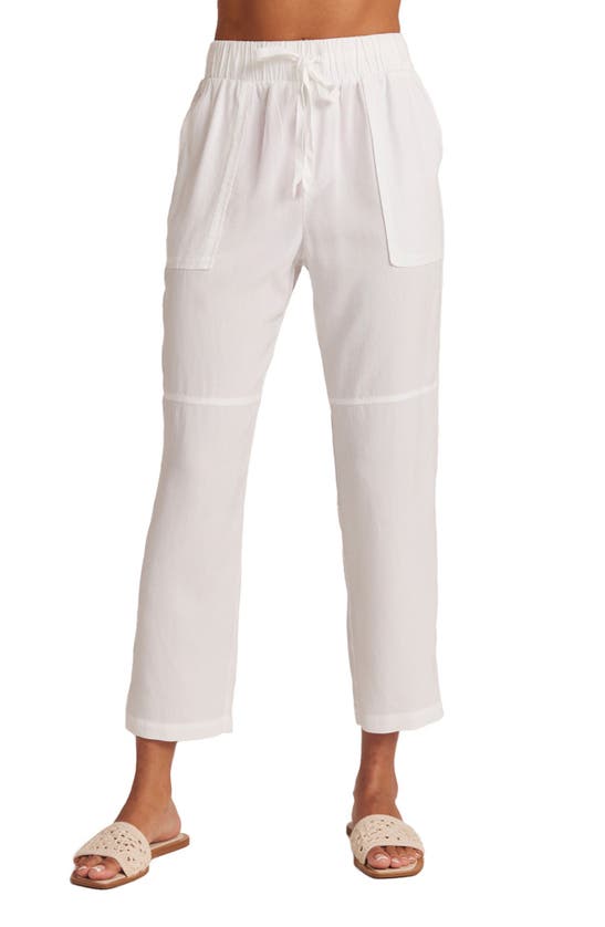Shop Bella Dahl Straight Leg Pants In White