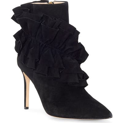 Louise Et Cie Jalia Ruffle Bootie, Black