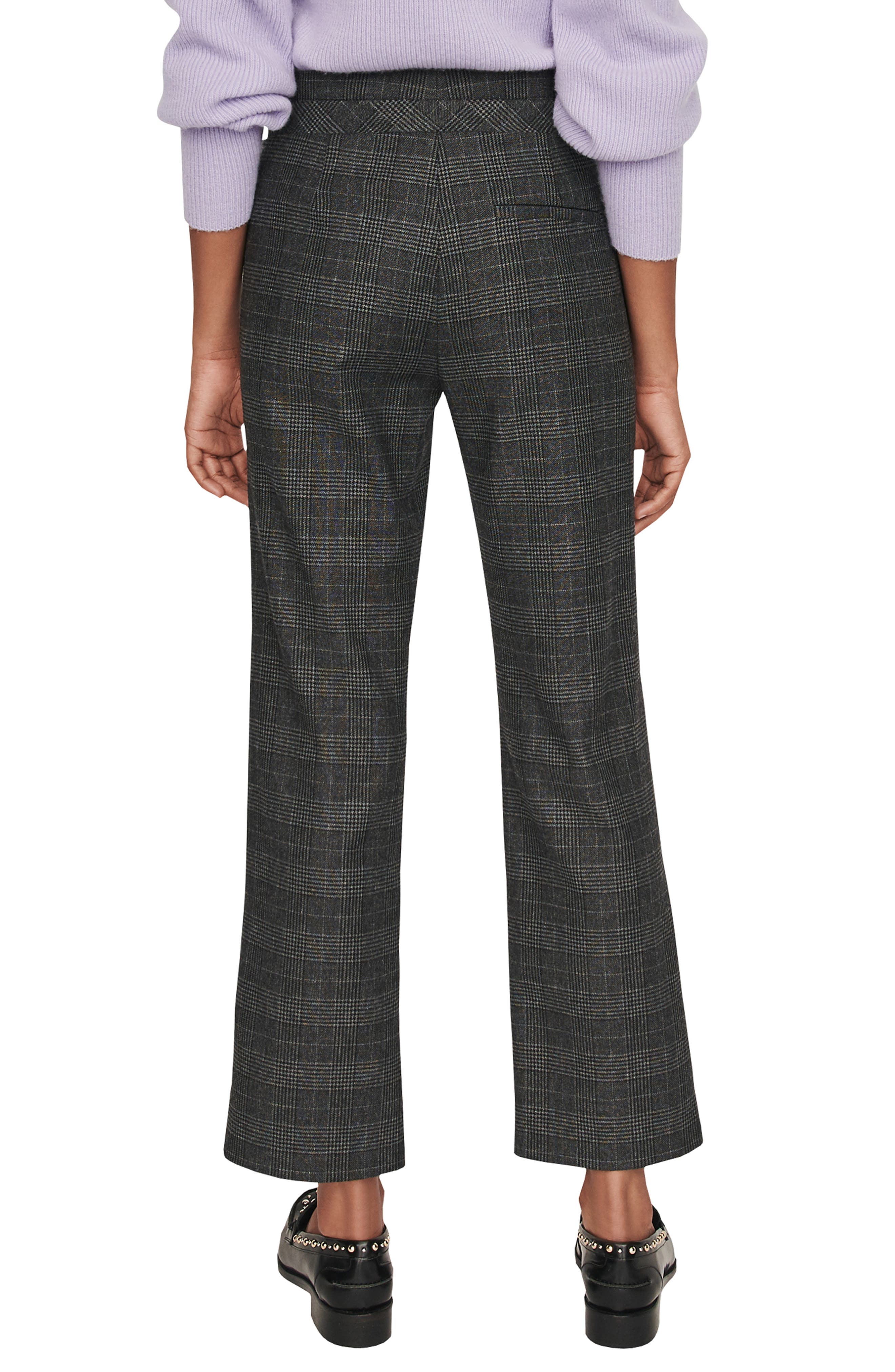 maje plaid pants