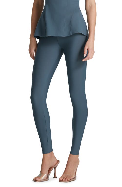 Shop Commando Scuba Knit High Waist Leggings In Storm