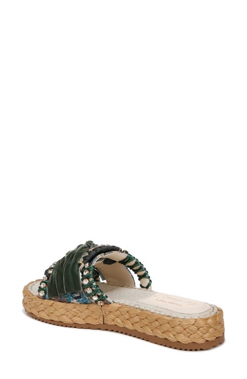 Circus Ny By Sam Edelman Wyatt Ribbon Platform Slide Sandals In Natural Multi
