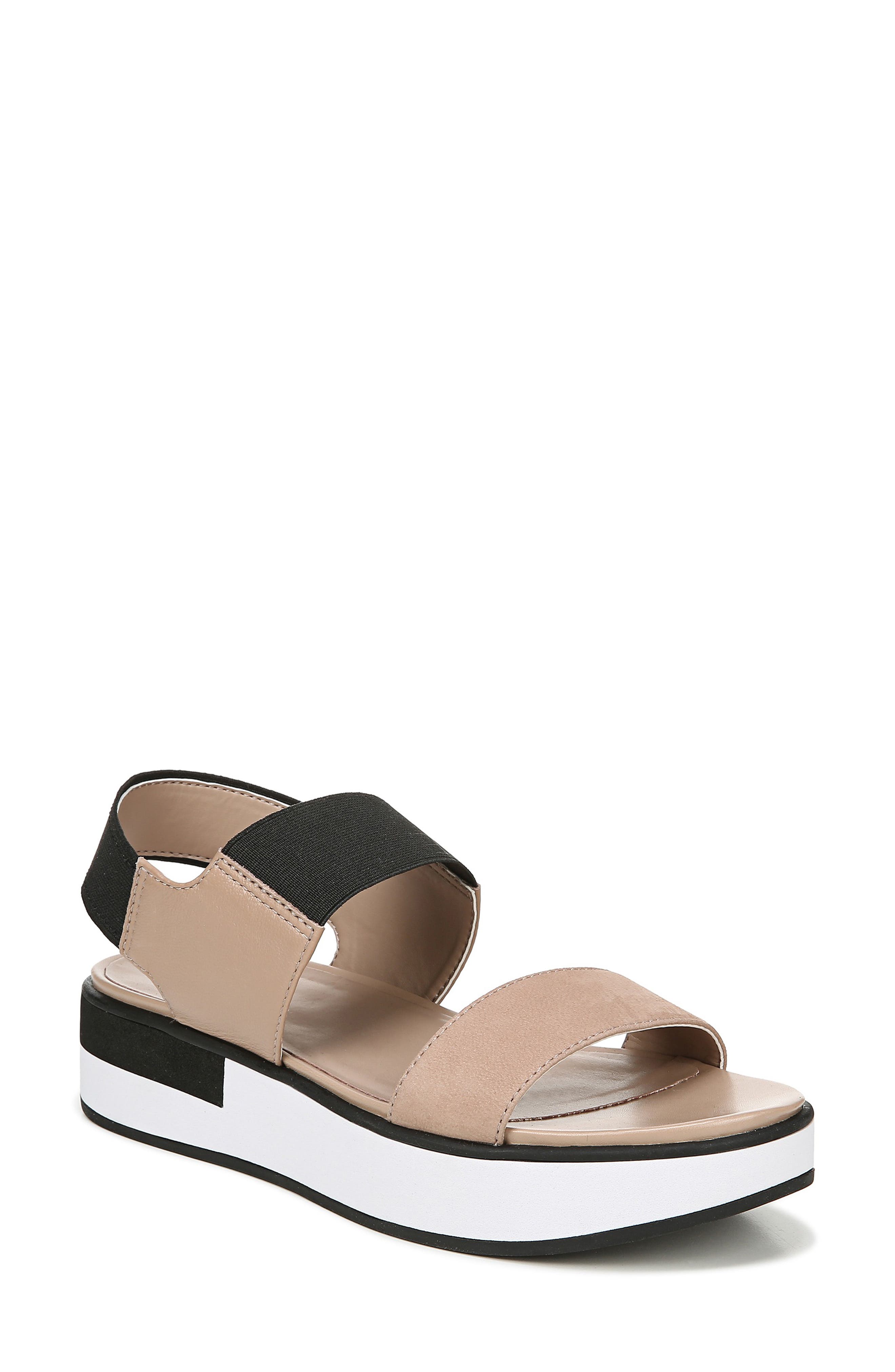 Naturalizer Carys Platform Sandal- Brown