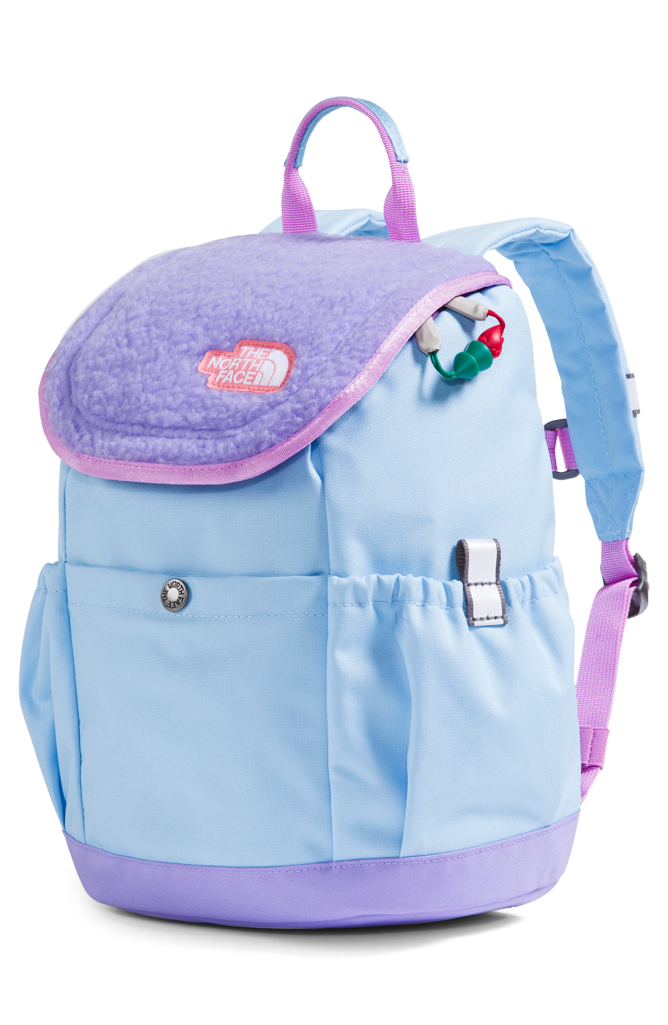 The North Face Kids' Youth Mini Explorer Backpack in Cornflower/Purple Fog  | Smart Closet