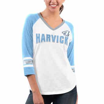 Women's G-III 4Her by Carl Banks Navy/Gold Milwaukee Brewers Smash Raglan Long Sleeve T-Shirt Size: Extra Small
