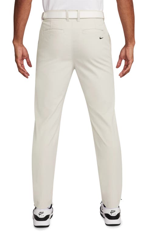 Shop Nike Golf Slim Fit Stretch Cotton Blend Golf Chino Pants In Light Bone/black